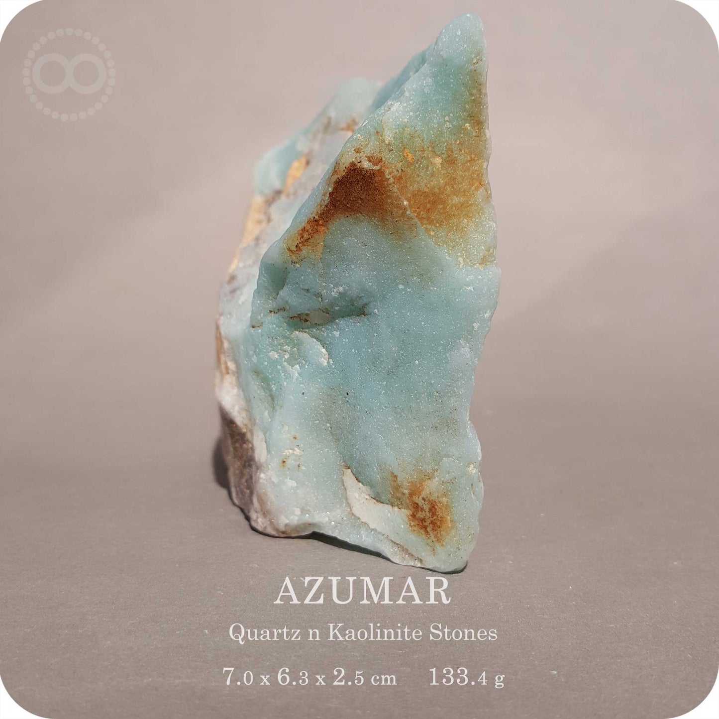 星紀圖 ♦ AZUMAR 高嶺土石英晶體   [ AZUMAR  02 ]