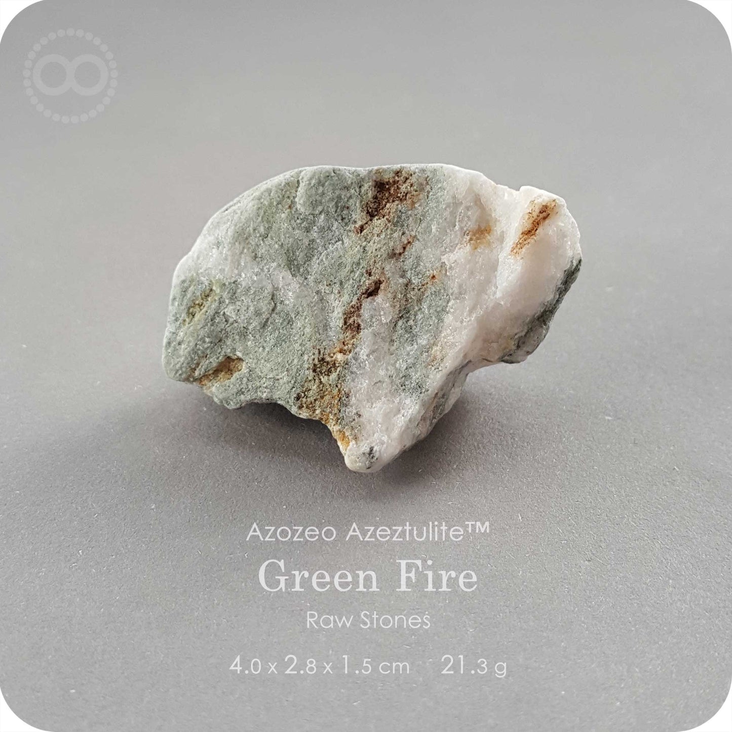 星紀圖 ✦ GREEN FIRE Azeztulite™阿賽斯特萊石 AZOZEO