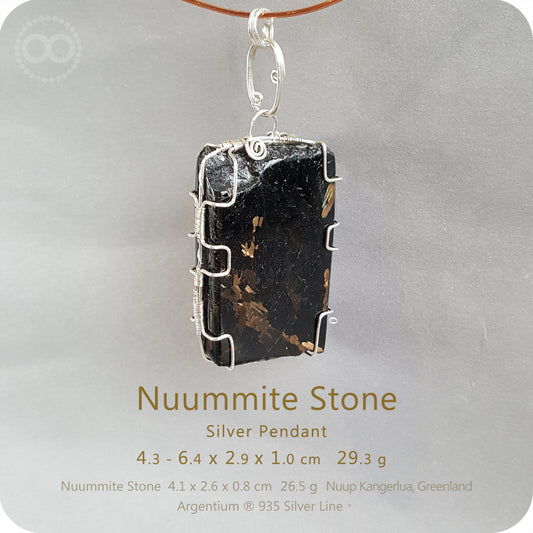 【For  Ls**c ONLY】  NUUMMITE Silver Pendant - H203