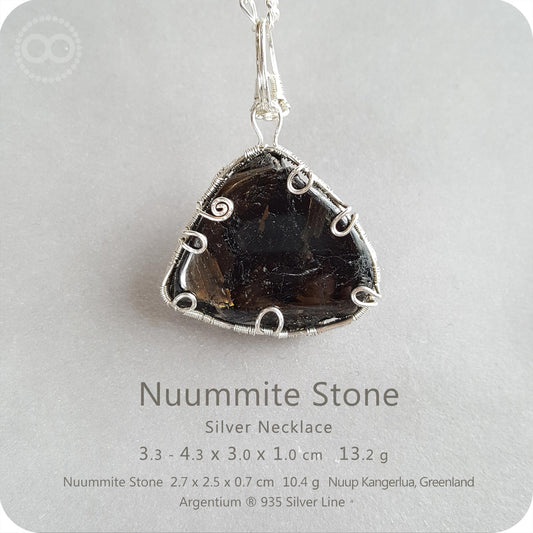 NUUMMITE Silver Necklace - H205