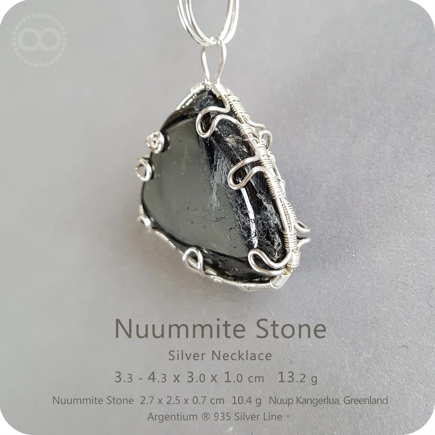 NUUMMITE Silver Necklace - H205