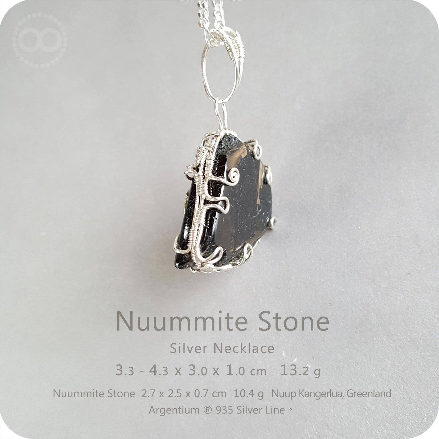 NUUMMITE Silver Necklace - H205