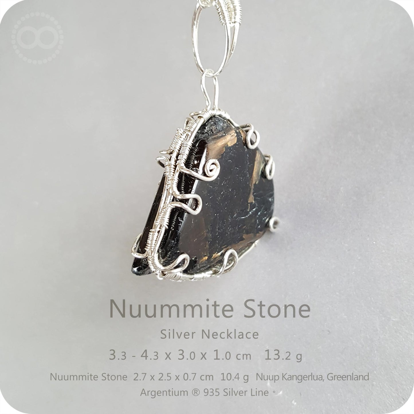 NUUMMITE Silver Necklace - H205