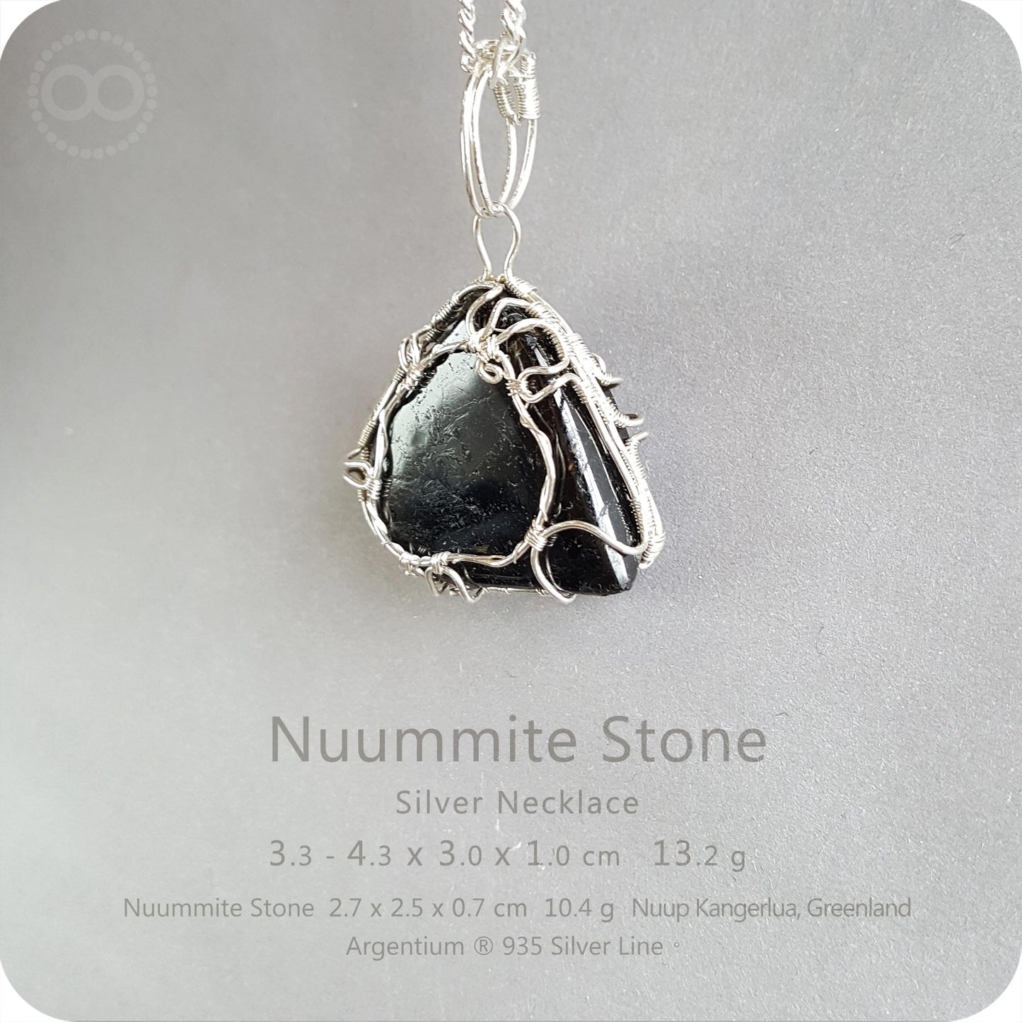 NUUMMITE Silver Necklace - H205