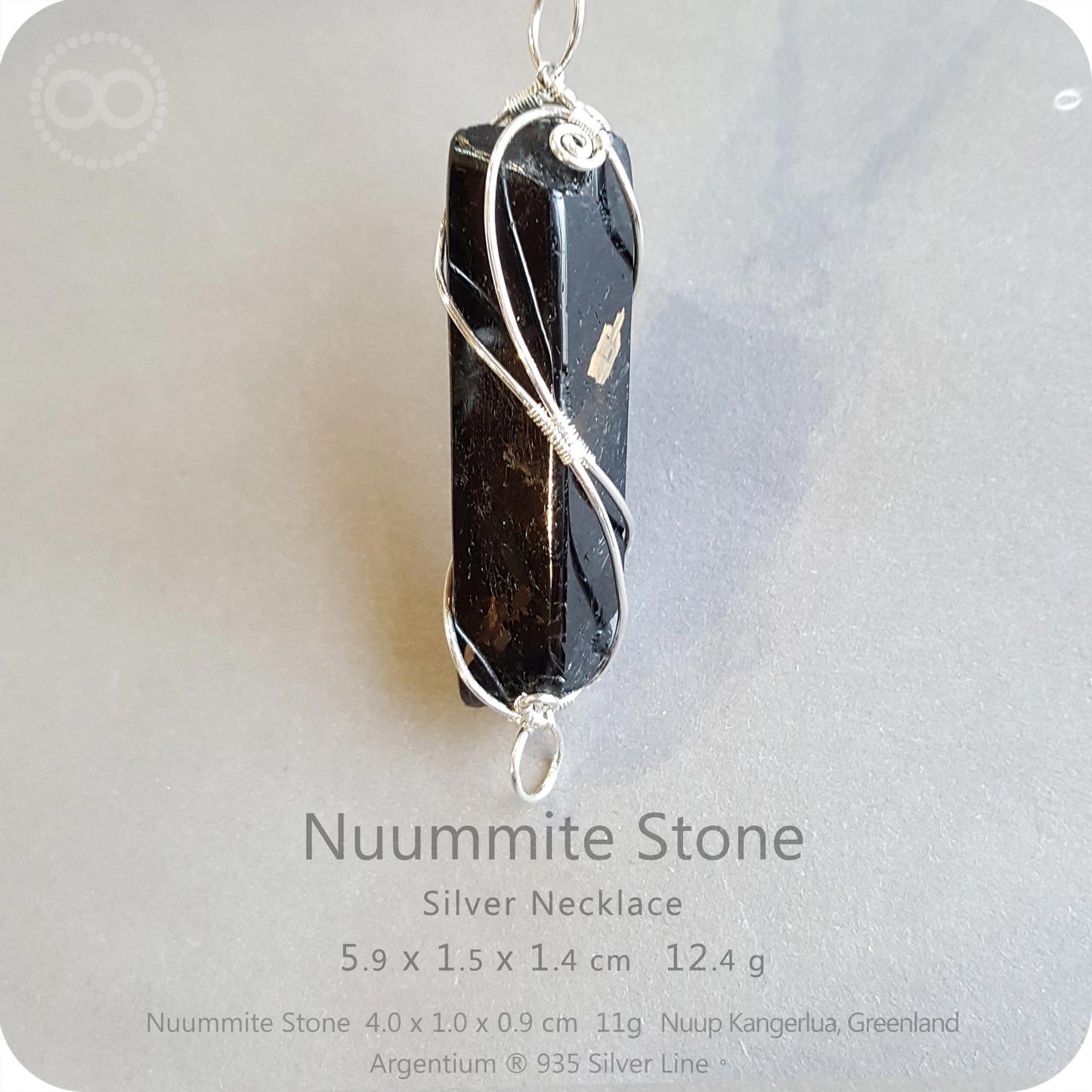 NUUMMITE Silver Necklace - H206