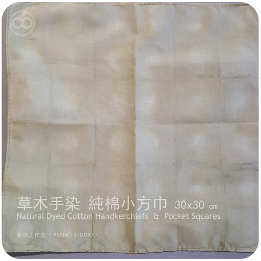 草木手染 ∞ 純棉小方巾 Handkerchiefs & Pocket Squares  NDCHS - 06