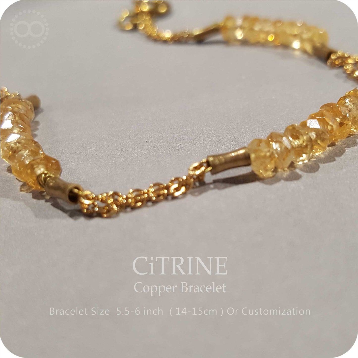 星球手環 ★ CiTRINE 黃水晶 ★  HB005