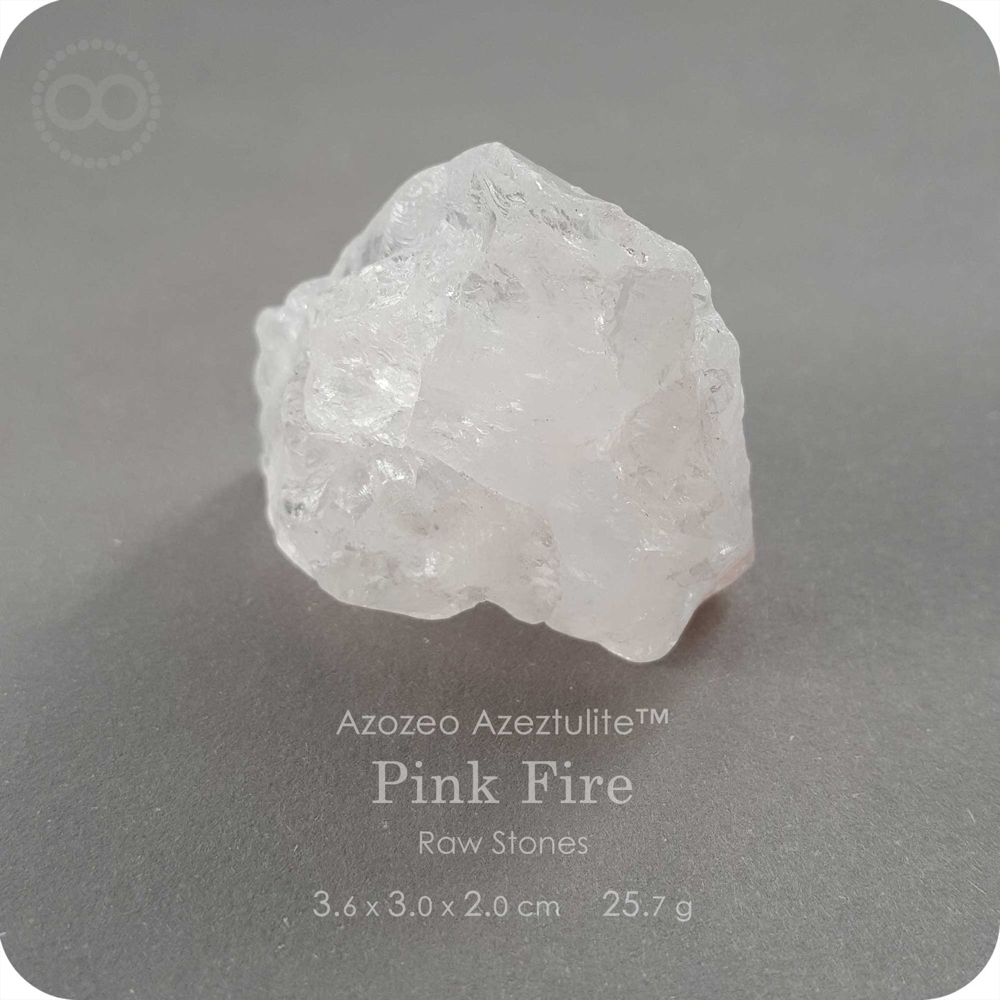 星紀圖 ✦ PINK FIRE Azeztulite™阿賽斯特萊石 AZOZEO