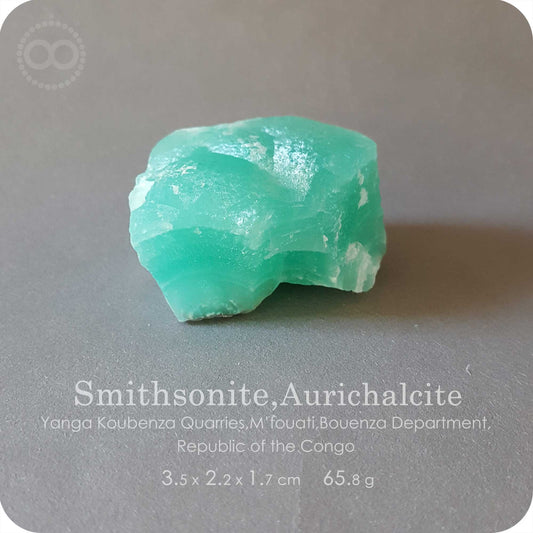 星紀圖 ♦ Smithsonite n Aurichalcite 菱鋅礦 & 綠銅鋅礦 [ Smith  01 ]