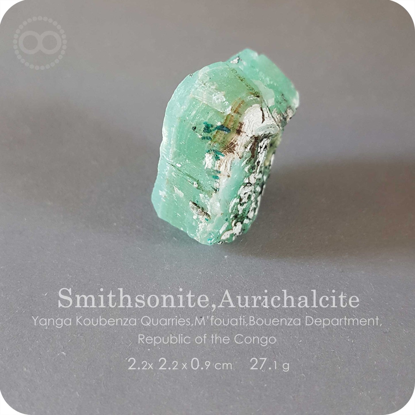 星紀圖 ♦ Smithsonite n Aurichalcite 菱鋅礦 & 綠銅鋅礦 [ Smith  03 ]