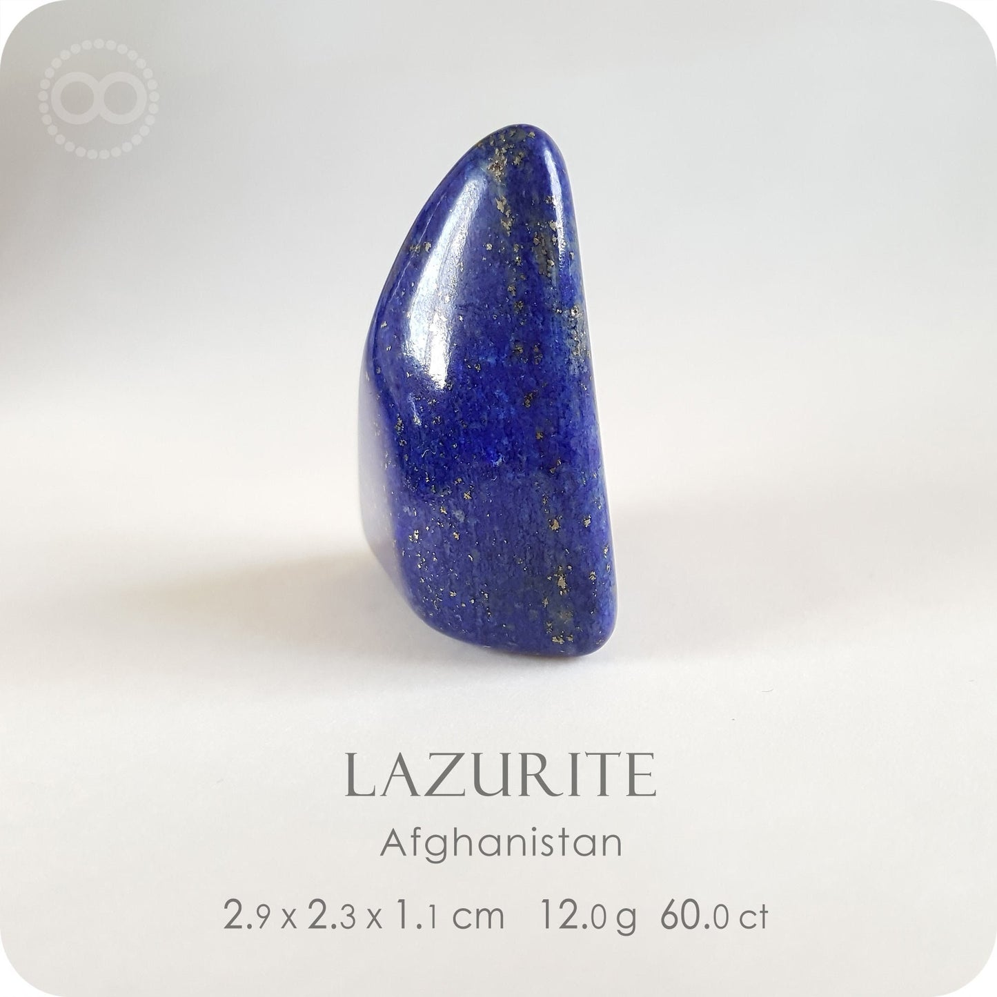 LAZURITE 青金石 Silver Jewelry Necklace - H194