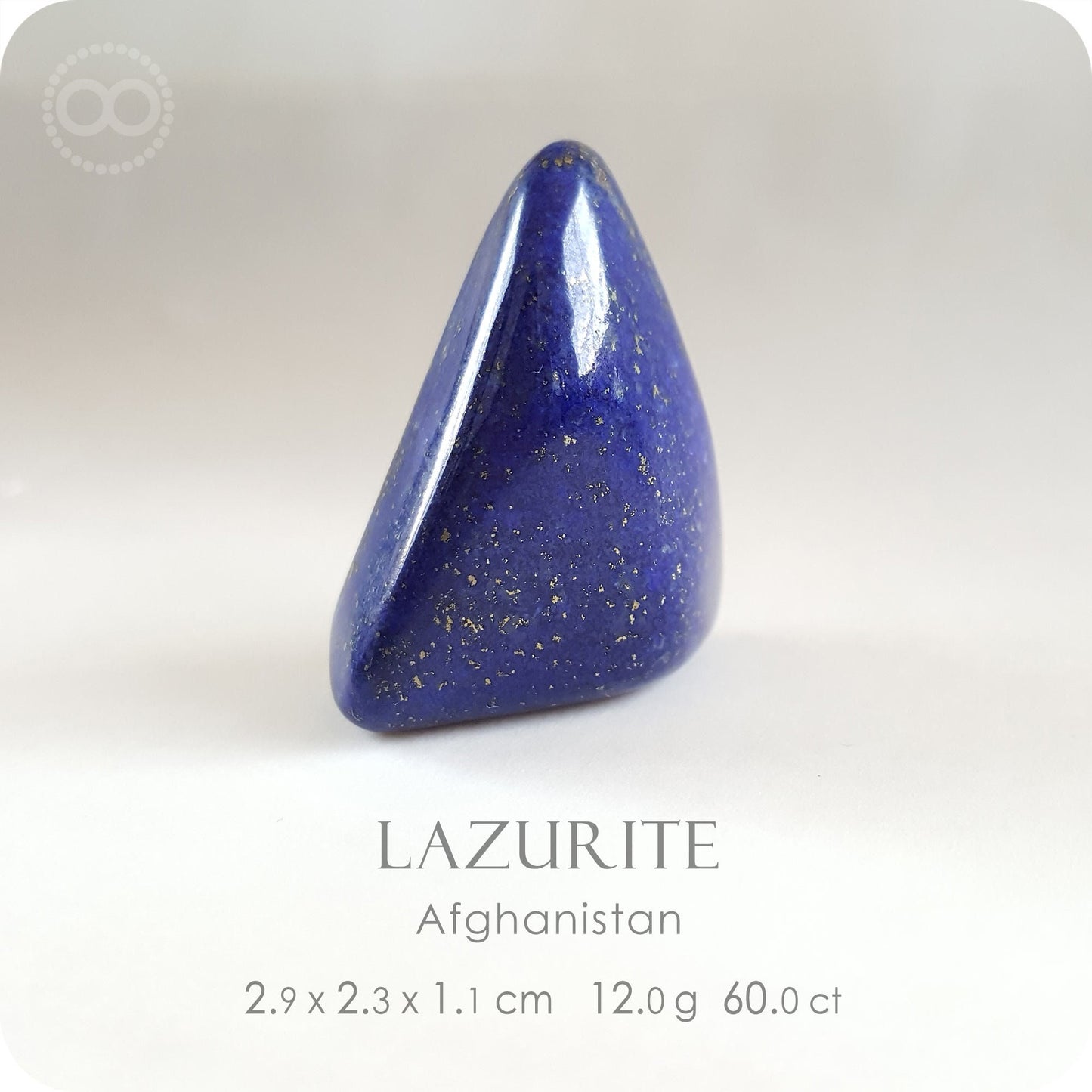 LAZURITE 青金石 Silver Jewelry Necklace - H194