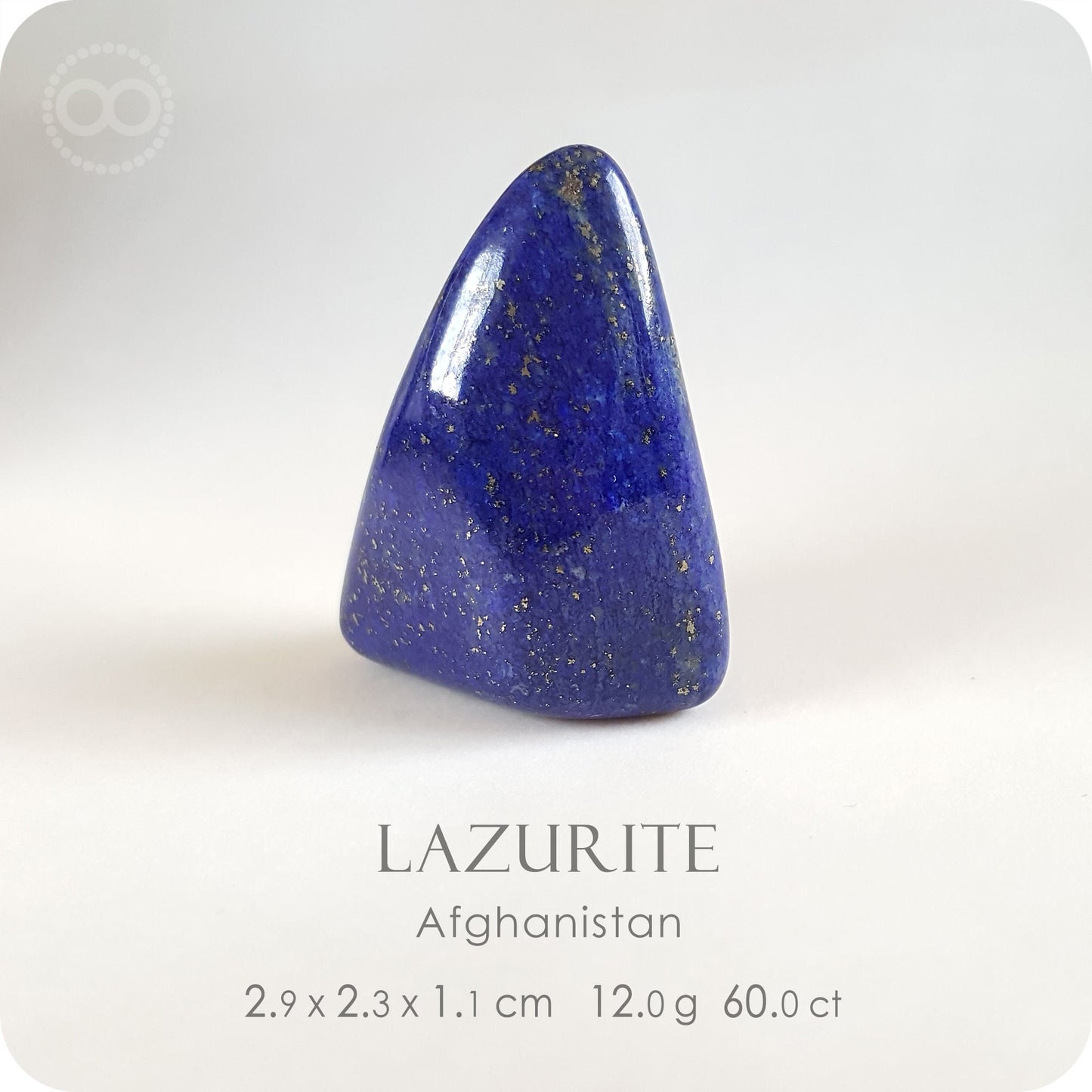 LAZURITE 青金石 Silver Jewelry Necklace - H194