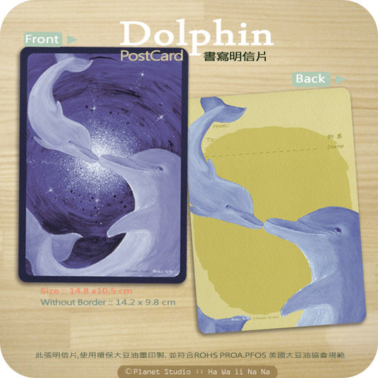 海豚明信片 Dolphin Postcards nO.9